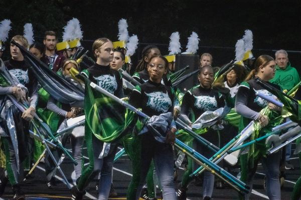 Arundel High School Marching Band Performing